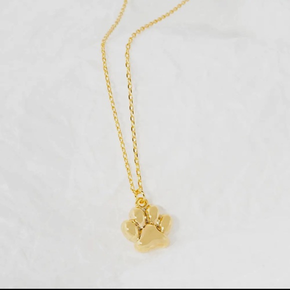 83R. Paw Print Necklace - Picture 2 of 5